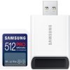SAMSUNG PRO Ultimate SDXC 512GB + USB Adaptér / CL10 USH-I U3 / V30