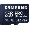 Samsung PRO Ultimate/micro SDXC/256GB/200MBps/UHS-I U3 / Class 10/+ Adaptér/Modrá