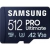SAMSUNG PRO Ultimate MicroSDXC 512GB + USB Adaptér / CL10 UHS-I U3 / A2 / V30