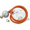 Plynový regulátor tlaku 30mbar EN16129 - sada 0,9m hadice