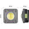 COB LED nabíjecí pracovní reflektor P4543, 1200 lm, 2000 mAh