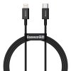 Baseus Type-C - Lightning Superior Series fast charging data cable PD 20W 1m Black (CATLYS-A01)