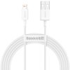 Baseus Lightning Superior Series cable, Fast Charging, Data 2.4A, 2m White (CALYS-C02)