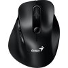 GENIUS Ergo 9000S Black/ duální Bluetooth + 2,4GHz/ 2400 dpi/ bezdrátová/ tichá/ černá