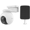 EZVIZ IP kamera EB8 4G kit/ PTZ/ 4G LTE/ 3Mpix/ krytí IP65/ objektiv 4mm/ H.265/ IR přísvit až 15m/ bílá + solární panel