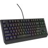 Genesis herní klávesnice THOR 230/TKL/RGB/Outemu Brown/Drátová USB/US layout/Černá