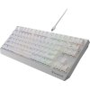 Genesis herní klávesnice THOR 230/TKL/RGB/Outemu Brown/Drátová USB/US layout/Bílá
