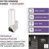 GoSmart Venkovní otočná kamera IP-310 TORCH s WiFi a světlem, bílá