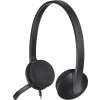 Logitech Headset Stereo H340/ drátová sluchátka + mikrofon/ USB/ černá