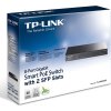 TP-Link TL-SG2210P JetStream™ 10portový gigabitový inteligentní switch JetStream s 8 porty PoE+