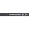 Zyxel GS1920-24HPv2 28-port Gigabit WebManaged PoE Switch, 24x gigabit RJ45, 4x gigabit RJ45/SFP, 802.3at, 375W pro PoE