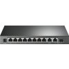 TP-Link TL-SG1210MPE - 10-Port Gigabit Easy Smart Switch with 8-Port PoE+