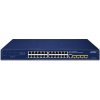 Planet GS-4210-24T4S L2 switch, 24x1Gb, 4x1Gb SFP, QoS, fanless