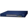 Planet GS-4210-24T4S L2 switch, 24x1Gb, 4x1Gb SFP, QoS, fanless