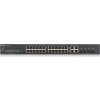 Zyxel GS1920-24v2, 28-port Gigabit WebManaged switch: 24x Gigabit metal +  4x Gigabit combo (metal/SFP), IPv6