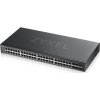 Zyxel GS1920-48v2 50-port Gigabit WebManaged Switch, 44x gigabit RJ45, 4x gigabit RJ45/SFP, 2x SFP