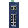 Planet IGS-4215-8T2S průmyslový L2 switch, 8x1Gb, 2x1Gb SFP, dual 9-48VDC, -40~75°C, IP30