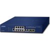 Planet GS-4210-8P2C L2 switch, 10x1Gb, 2x1Gb SFP, 8x PoE 802.3at 120W, QoS