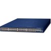Planet SGS-6310-48P6XR L3 switch, 48x1Gb, 6x10Gb SFP+, 48x PoE 802.3at 740W, HW/IP stack, 2x power-in, VSF/Cluster