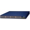 Planet GS-4210-48P4S L2 switch, 48x1Gb, 4x1Gb SFP, 48x PoE 802.3at 600W, QoS