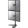 Neomounts FPMA-D550DDVBLACK/Držák displeje/na stůl/10-32"/stojan/VESA 100X100/nosn. 2x6kg/2 displeje vert/černý