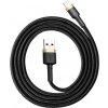 Baseus Cafule nabíjecí / datový kabel USB na Lightning 2,4A 1m, zlatá-černá