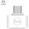 Mcdodo Redukce z USB 2.0 A/F na microUSB (18x18x9 mm), bílá