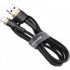 Baseus Cafule nabíjecí / datový kabel USB na Lightning 2,4A 3m, zlatá-černá