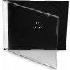 COVER IT box jewel + tray/ plastový obal na CD/ slim/ 5,2mm/ černý/ 10pack