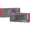 GENESIS herní klávesnice THOR 230/TKL/RGB/Outemu Red/Bezdrátová USB + Bluetooth/US layout/Černá