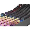 GENESIS herní klávesnice THOR 230/TKL/RGB/Outemu Panda/Bezdrátová USB + Bluetooth/US layout/Černá