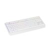 GENESIS herní klávesnice THOR 230/TKL/RGB/Outemu Red/Bezdrátová USB + Bluetooth/US layout/Bílá