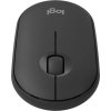 Logitech Pebble Mouse 2 M350s/Cestovní/Optická/4 000 DPI/Bezdrátová Bluetooth/Grafitová