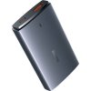 Baseus GAN5 Pro Ultratenký rychlonabíjecí adaptér USB-C + USB-A 65W šedá