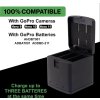 PATONA nabíječka otevírací pro digitální kameru Triple GoPro Hero 9/Hero 10/Hero 11/Hero 12/ AHDBT901/ USB-C