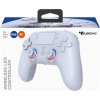 SUBSONIC by SUPERDRIVE herní ovladač WIRELESS LED/ PS4/ PC/ Bílý