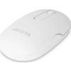 Dicota DESKTOP/Kancelářská/Optická/1 600 DPI/USB+BT/Bílá