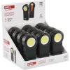 COB LED svítilna  plastová, 3× AAA