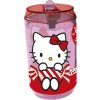 Láhev plastová s brčkem HELLO KITTY 410 ml