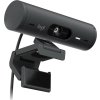 Logitech webkamera BRIO 500, Full HD, 4x zoom,RightLight 4 s HDR, grafitová,USB-C