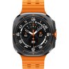 Samsung Galaxy Watch Ultra/47mm/Titanium Gray/Sport Band/Orange