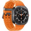 Samsung Galaxy Watch Ultra/47mm/Titanium Gray/Sport Band/Orange