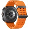Samsung Galaxy Watch Ultra/47mm/Titanium Gray/Sport Band/Orange