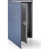 Trezor | Book Safe | Zámek | Vnitřní | Střední | Vnitřní objem: 1.6 l | 2 klíče | Modrá / Stříbrná