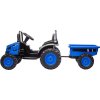 Elektrický traktor s vlečkou Milly Mally Farmer modrý