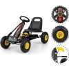 Dětská šlapací motokára Go-kart Milly Mally Thor černá