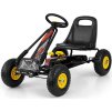 Dětská šlapací motokára Go-kart Milly Mally Thor černá
