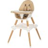 Jídelní židlička 3v1 New Baby Grace beige