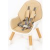 Jídelní židlička 3v1 New Baby Grace beige