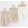 Kojenecké polodupačky New Baby Classic II Uni 3ks béžová 74 (6-9m)